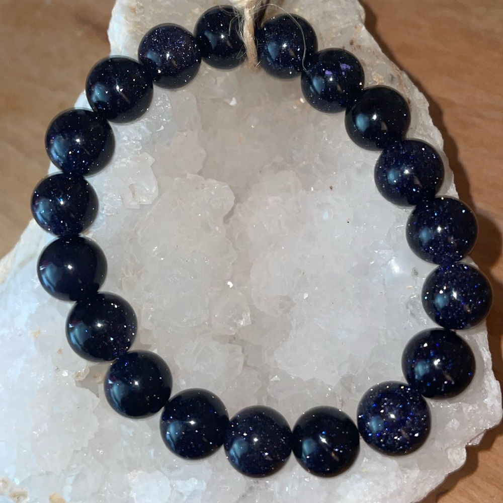 Blue Sandstone Bracelet